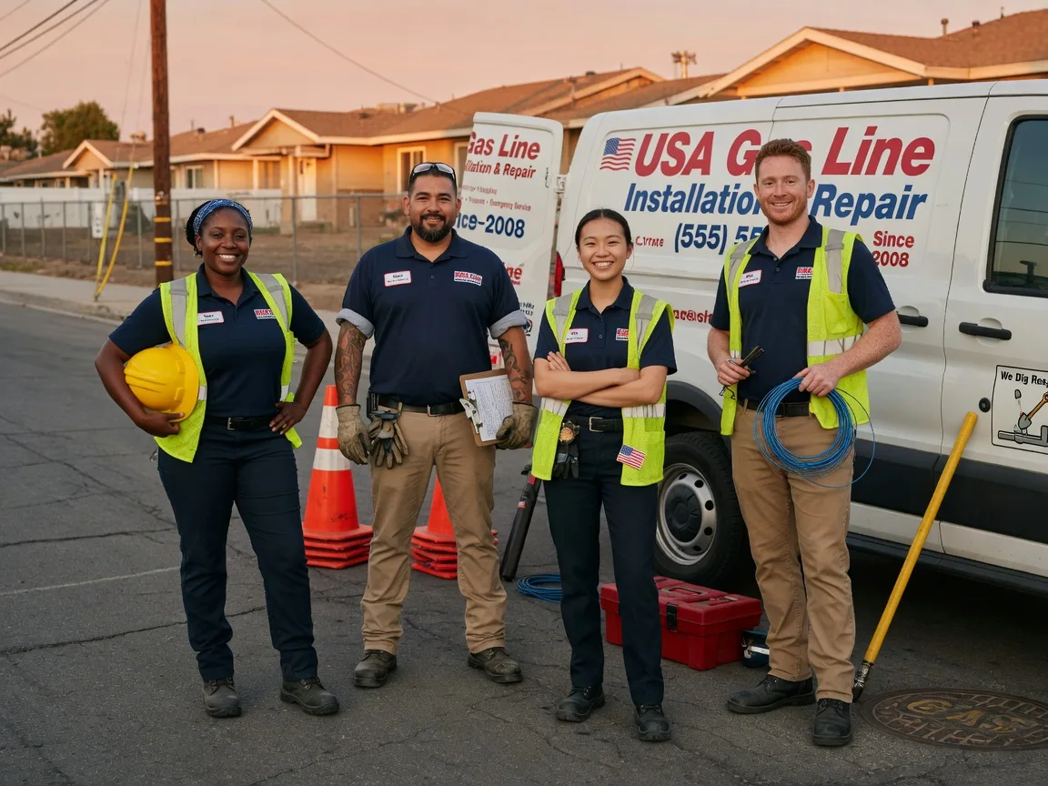 Gas Line Installation company in Diller, NE